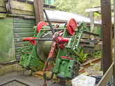 poldark tin mine 13-5-09 steam winch or winding engine